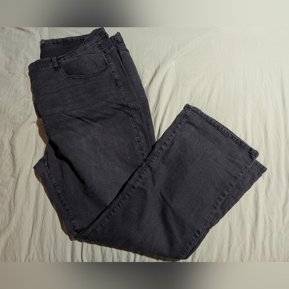 DG2 Diane Gilman Black 5 Pocket UP-LIFTER Jeans - Womens 26WT